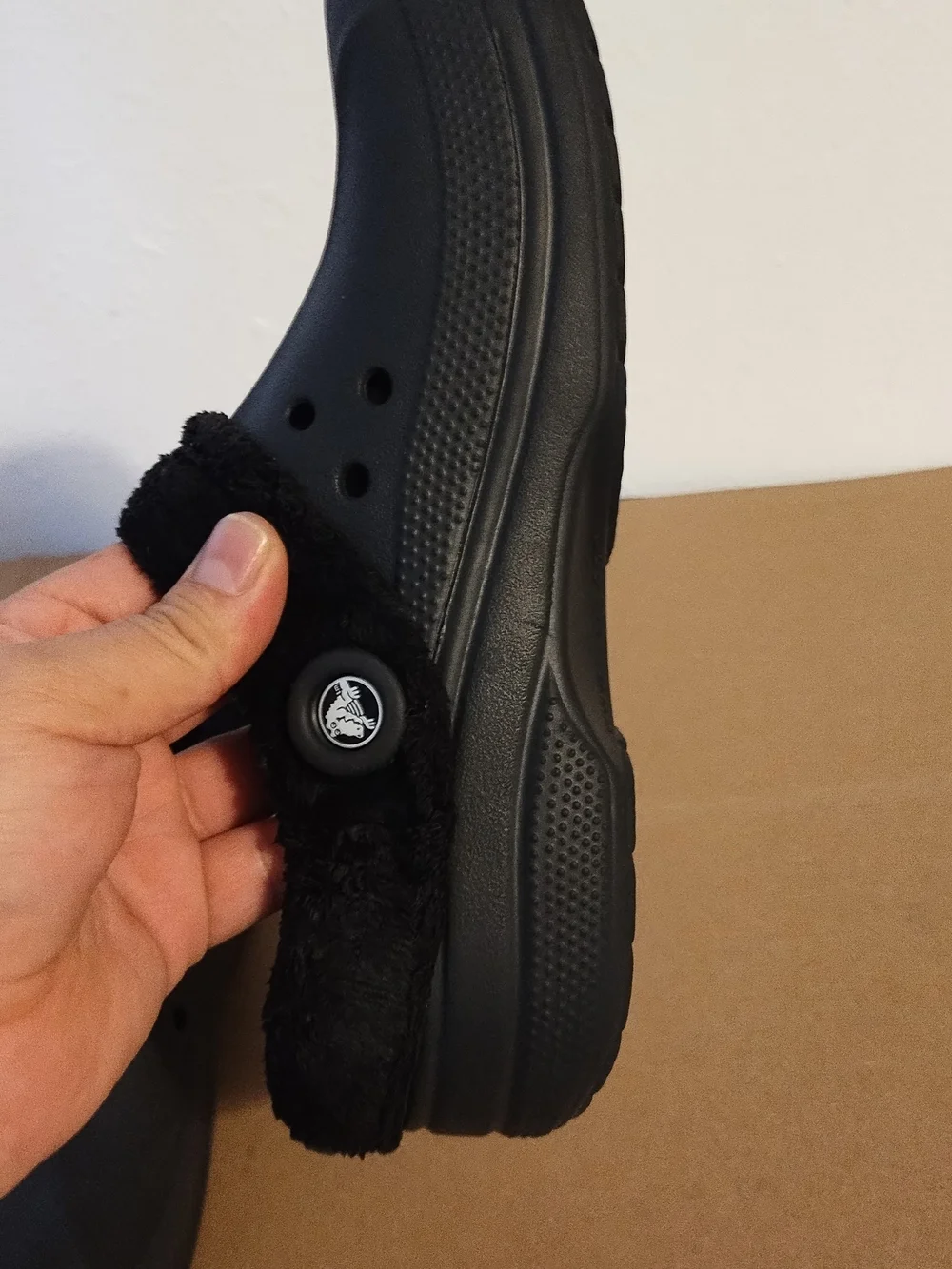 CROCS lined clog